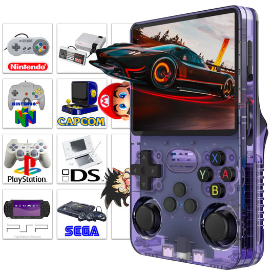 Game Console R36S + 18.000 jeux inclus