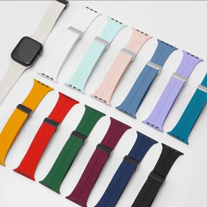 Bracelet en Silicone Magnétique pour Smart Watch