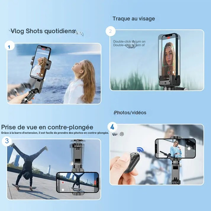 Stabilisateur Smartphone Q18 CoolTrucs™