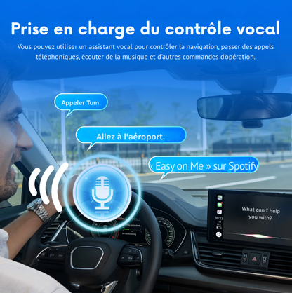 📱 CarPlay Wireless Pro™ — Adaptateur CarPlay & Android Auto Sans Fil CoolTrucs™