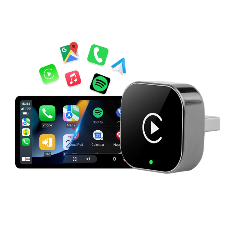 CarPlay Wireless Pro™ | Adaptateur CarPlay & Android Auto sans Fil CoolTrucs™