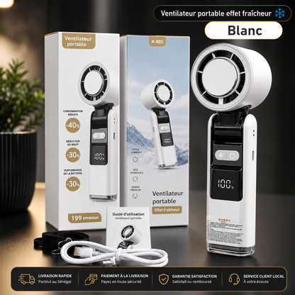 CoolBreeze - Ventilateur Portable à effet Clim CoolTrucs™