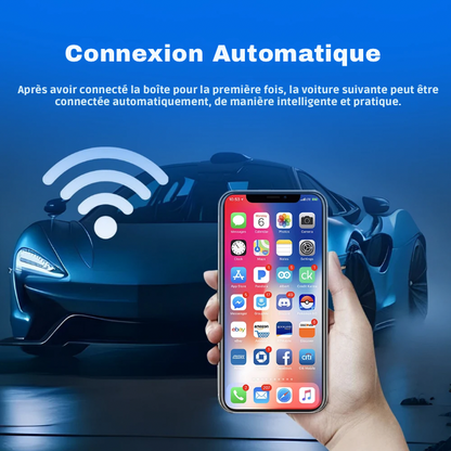 📱 CarPlay Wireless Pro™ — Adaptateur CarPlay & Android Auto Sans Fil CoolTrucs™
