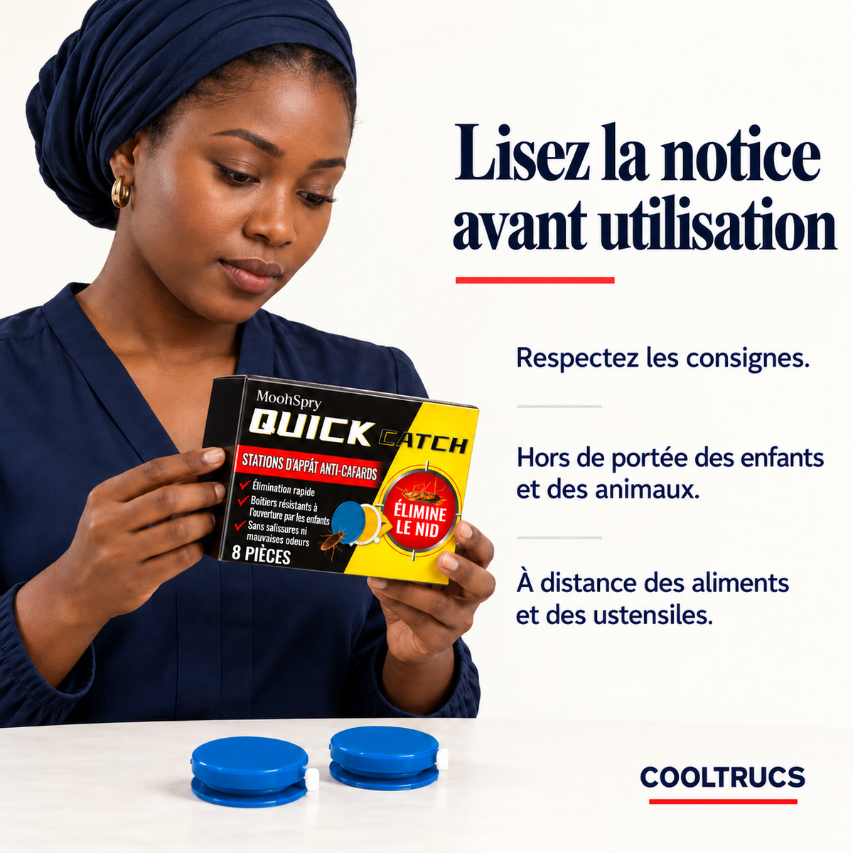 Appât anti cafard 🪳 CoolTrucs™