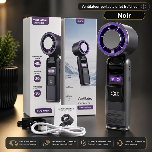 CoolBreeze - Ventilateur Portable à effet Clim CoolTrucs™