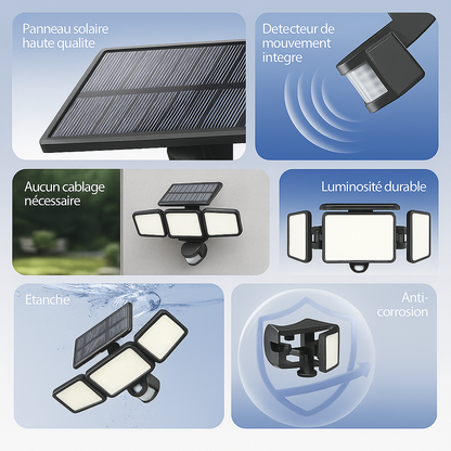 Lampe Solaire Intelligent - SecureLight™ CoolTrucs™