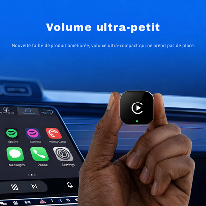 📱 CarPlay Wireless Pro™ — Adaptateur CarPlay & Android Auto Sans Fil CoolTrucs™