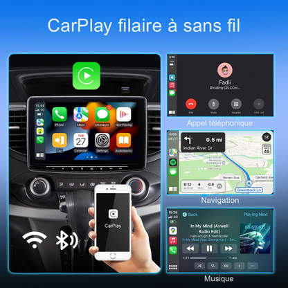 📱 CarPlay Wireless Pro™ — Adaptateur CarPlay & Android Auto Sans Fil CoolTrucs™
