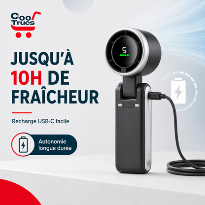 CoolSummer™ — Le mini ventilateur portable qui te garde au frais CoolTrucs™