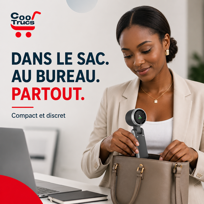 CoolSummer™ — Le mini ventilateur portable qui te garde au frais CoolTrucs™