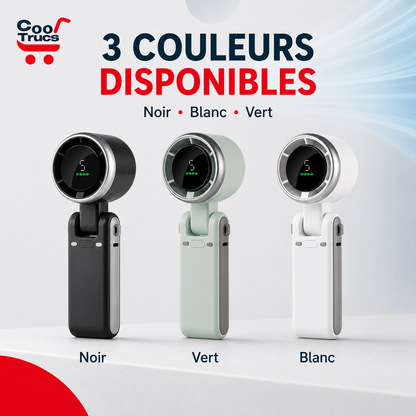 CoolSummer™ — Le mini ventilateur portable qui te garde au frais CoolTrucs™