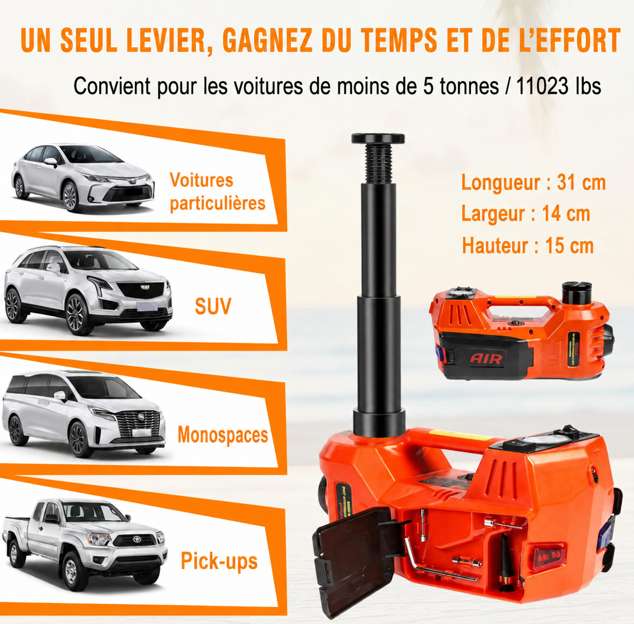 🚗 Kit d'Urgence Voiture AutoRescue Pro™ CoolTrucs™
