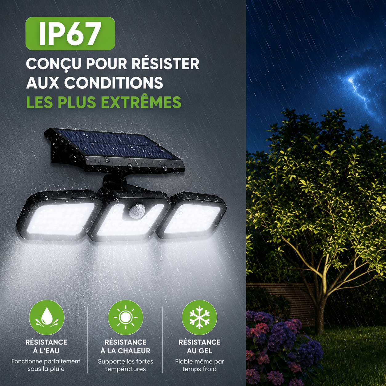 Lampe Solaire Intelligent - SecureLight™ CoolTrucs™