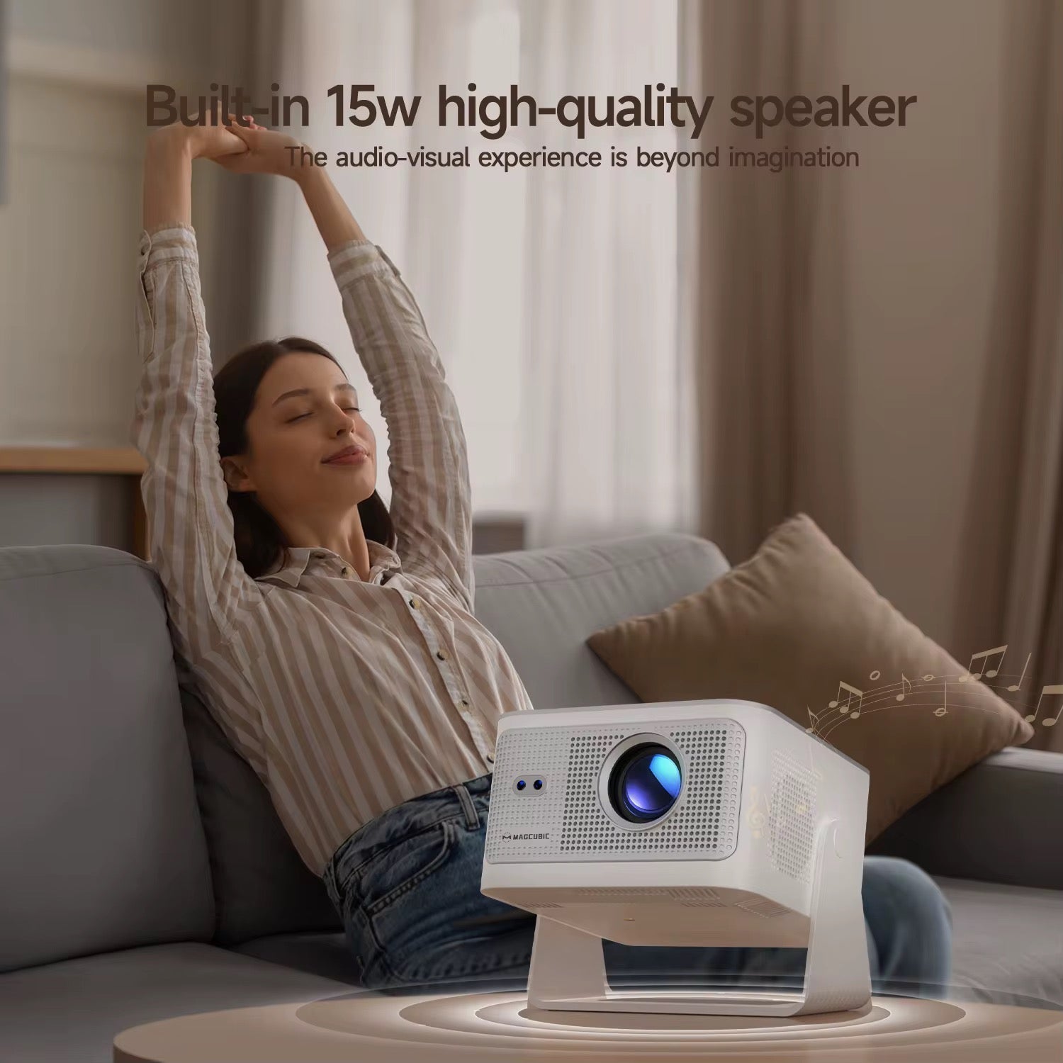 Vidéo Projecteur MagicCube 8K CoolTrucs™