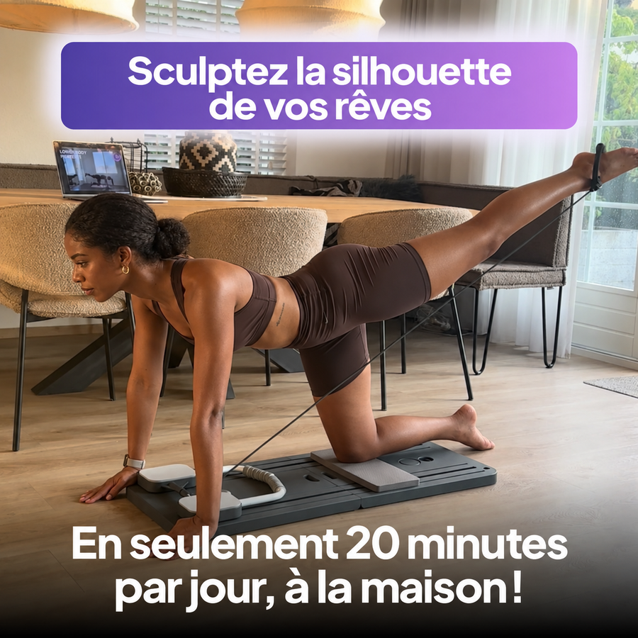 Entraînement Pilates à la maison avec la planche CoolTrucs