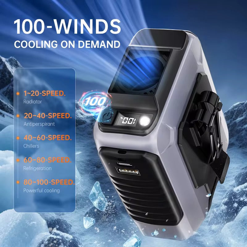 Ventilateur Ceinture Portable 3 en 1 CoolTrucs™