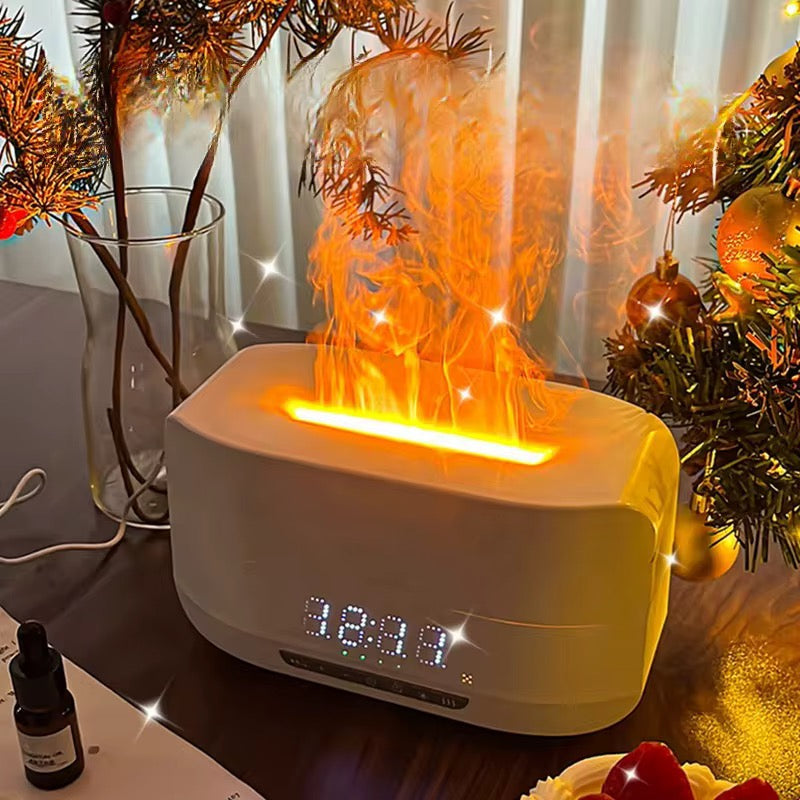 Humidificateur et diffuseur en flamme + Bluetooth CoolTrucs™