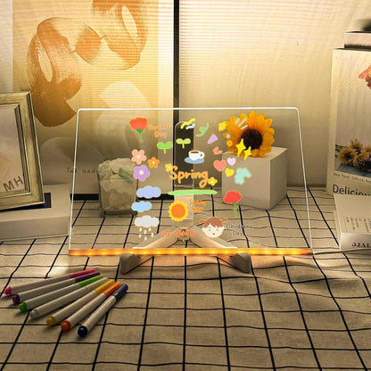 Tablette à Dessin Lumineuse ( 7 Feutres offerts ) CoolTrucs™