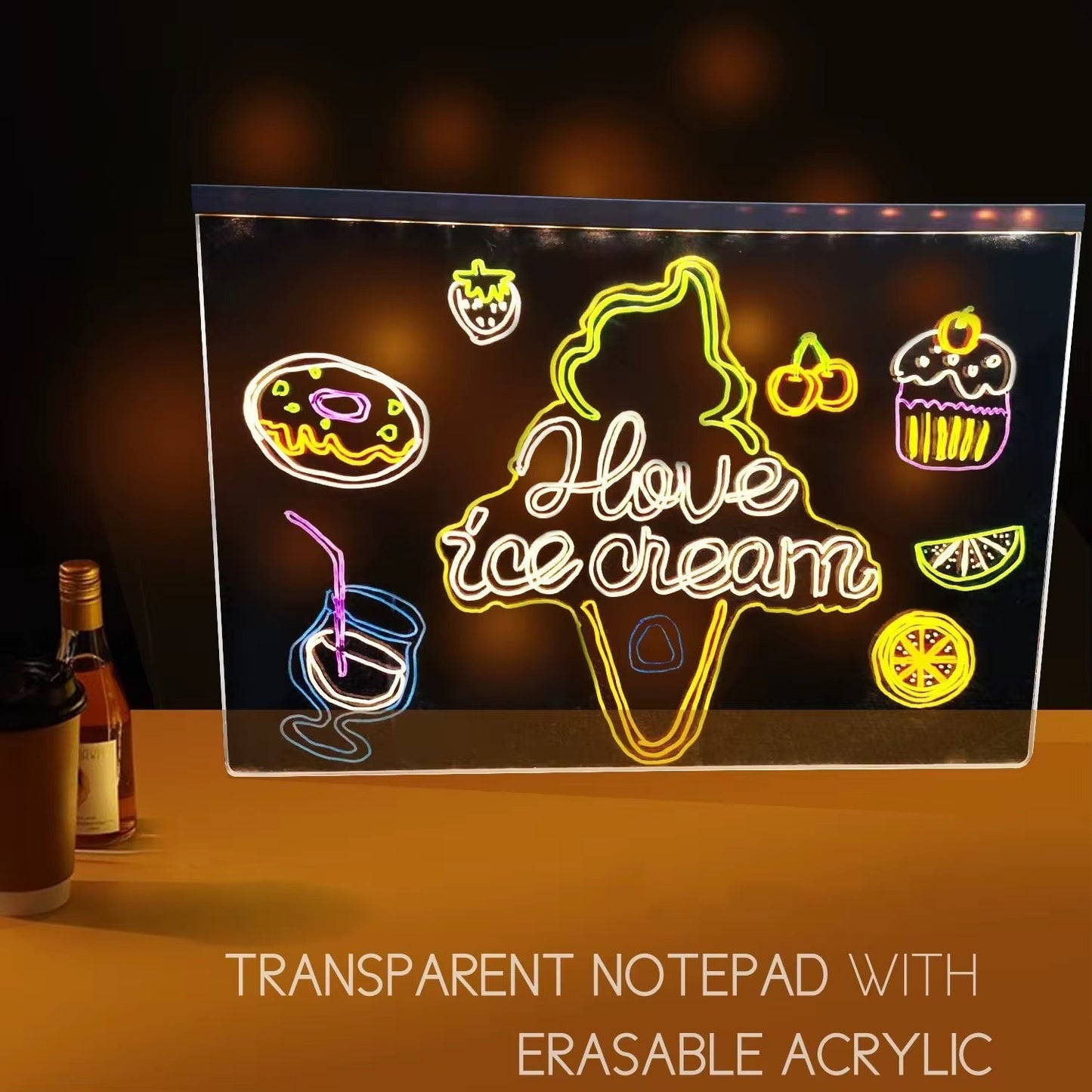 Tablette à Dessin Lumineuse ( 7 Feutres offerts ) CoolTrucs™
