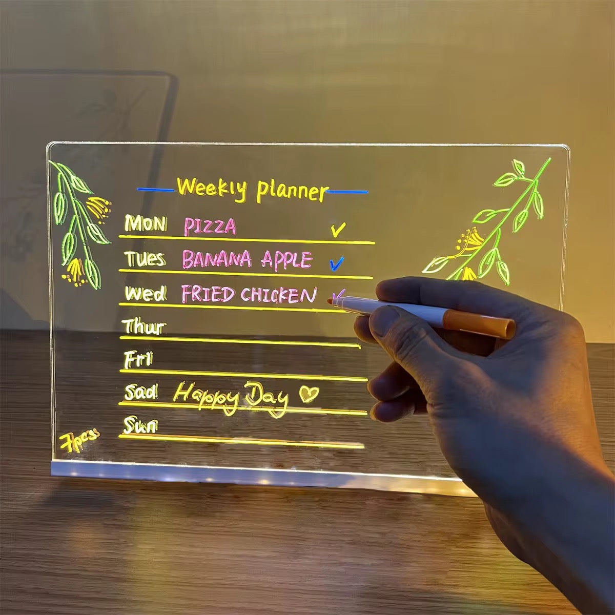 Tablette à Dessin Lumineuse ( 7 Feutres offerts ) CoolTrucs™