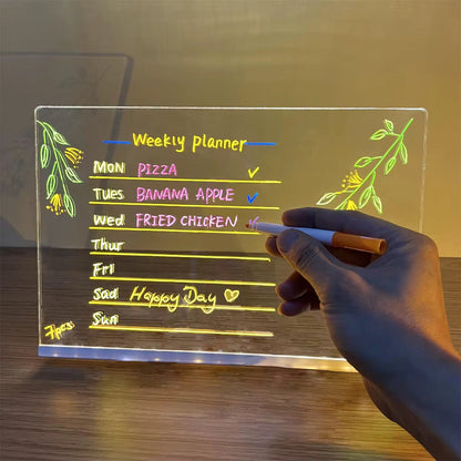 Tablette à Dessin Lumineuse ( 7 Feutres offerts ) CoolTrucs™
