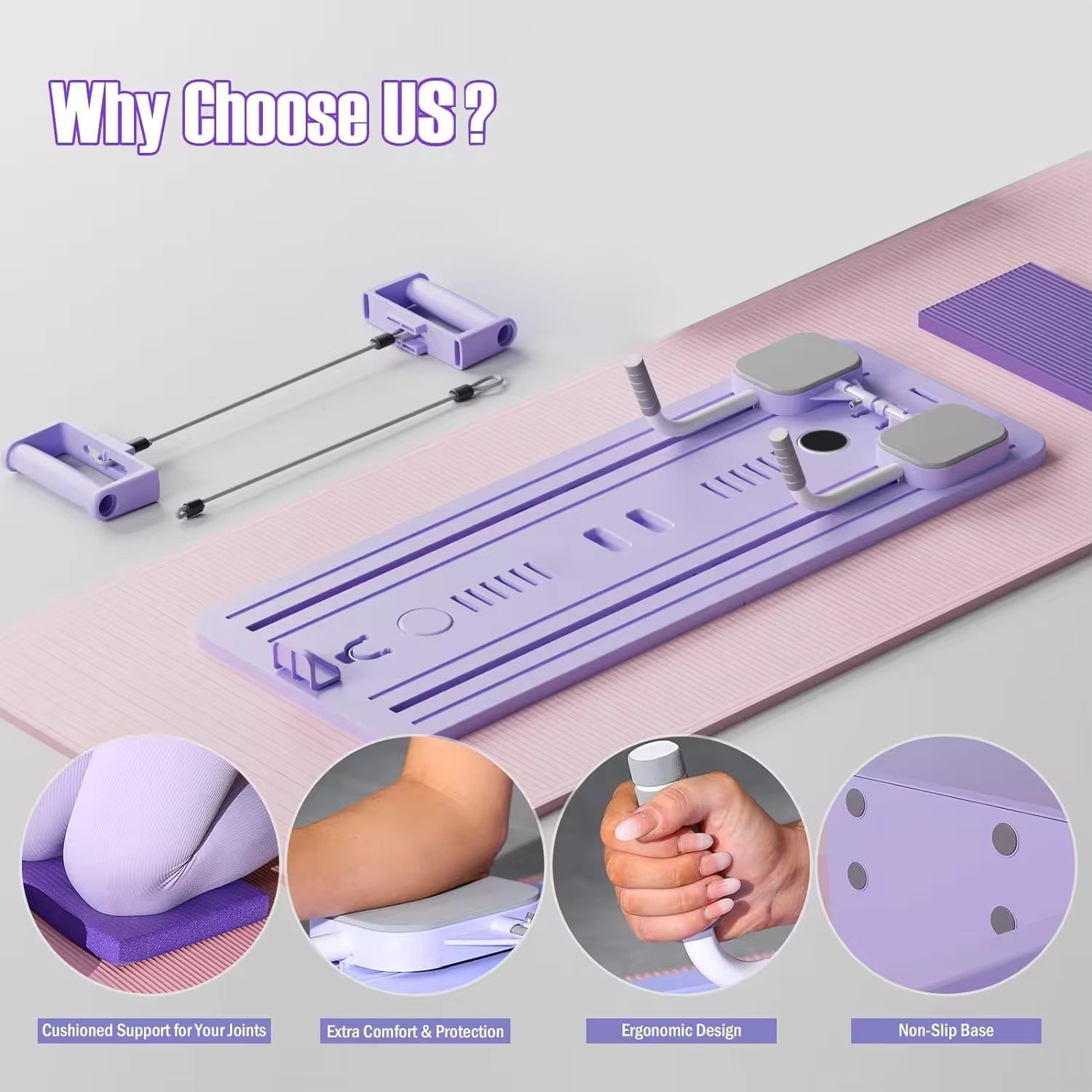 Planche de Fitness pliable Multifonctions CoolTrucs™