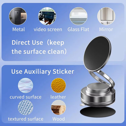 GripLock™ – Support Téléphone Magnétique Ultra-Tenace CoolTrucs™