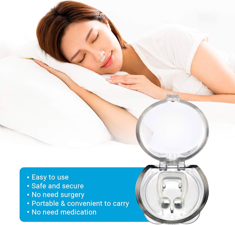 Solution Anti-Ronflement Réutilisable - Dilatateur Nasal Magnétique en Silicone CoolTrucs™