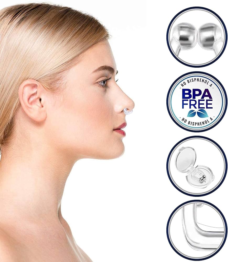 Solution Anti-Ronflement Réutilisable - Dilatateur Nasal Magnétique en Silicone CoolTrucs™