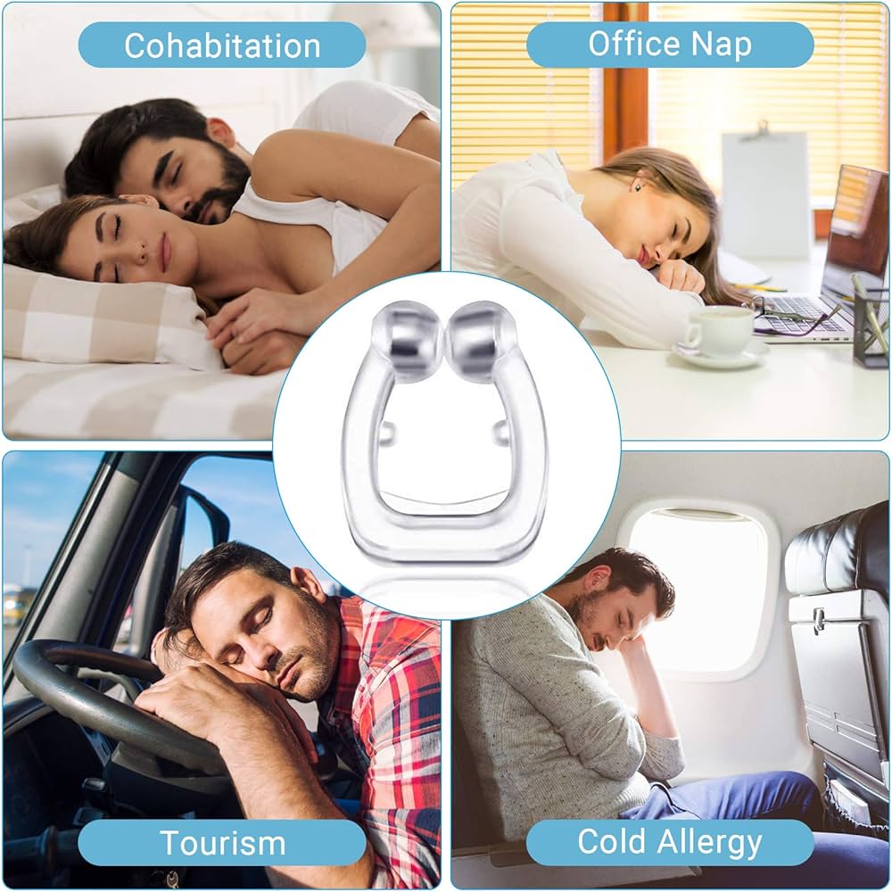 Solution Anti-Ronflement Réutilisable - Dilatateur Nasal Magnétique en Silicone CoolTrucs™