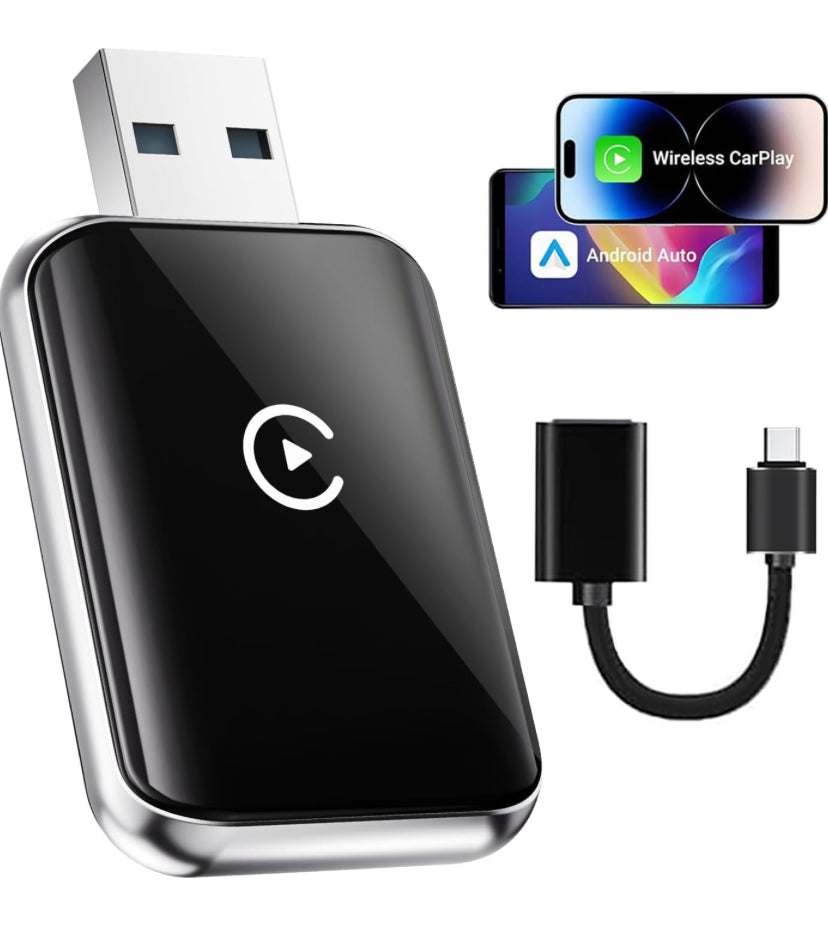 CarPlay Wireless Pro™ | Adaptateur CarPlay & Android Auto sans Fil CoolTrucs™