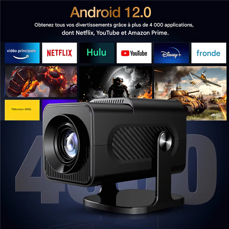 Game Projecteur HY320 + 20.000 jeux + 2 manettes