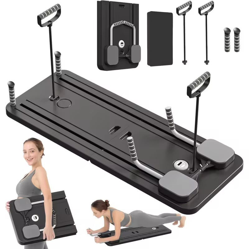 Planche de Pilate CoolTrucs™ — Abdos · Fessier · Taille · Hanches · Dos CoolTrucs™