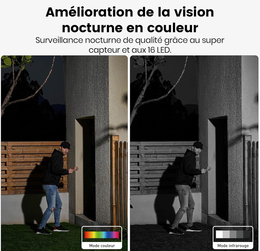 Caméra de Sécurité Solaire Sans Fil - CoolTrucs™