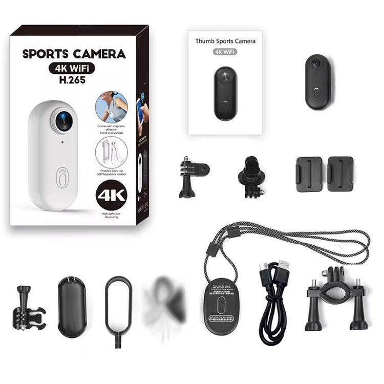 GoCam Pro - Mini Caméra POV 4K originale "Mains libres" CoolTrucs™