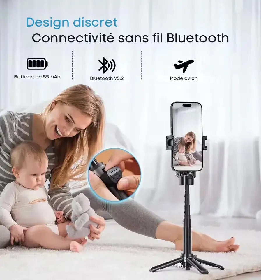 Mini Grip P15 - Stabilisateur pour smartphone CoolTrucs™