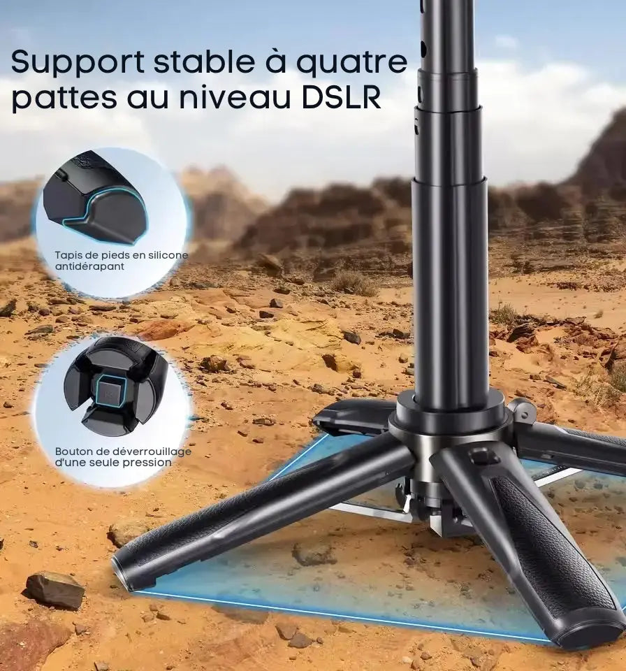 Mini Grip P15 - Stabilisateur pour smartphone CoolTrucs™
