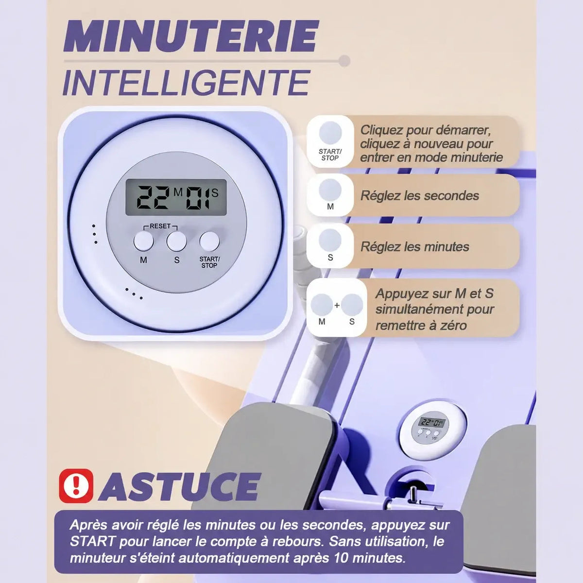 Planche de Pilates CoolTrucs™ + Programme vidéo & Guide nutrition offerts CoolTrucs™