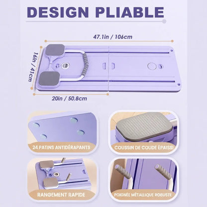 Planche de Pilates CoolTrucs™ + Programme vidéo & Guide nutrition offerts CoolTrucs™